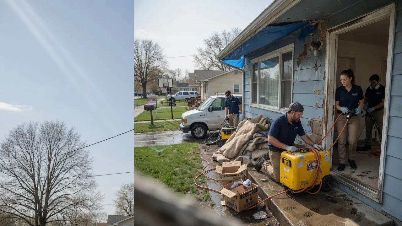 Basement Flood Cleanup in Durand, MI near me